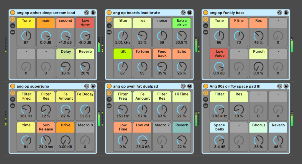 Ableton Operator Vintage Preset Pack