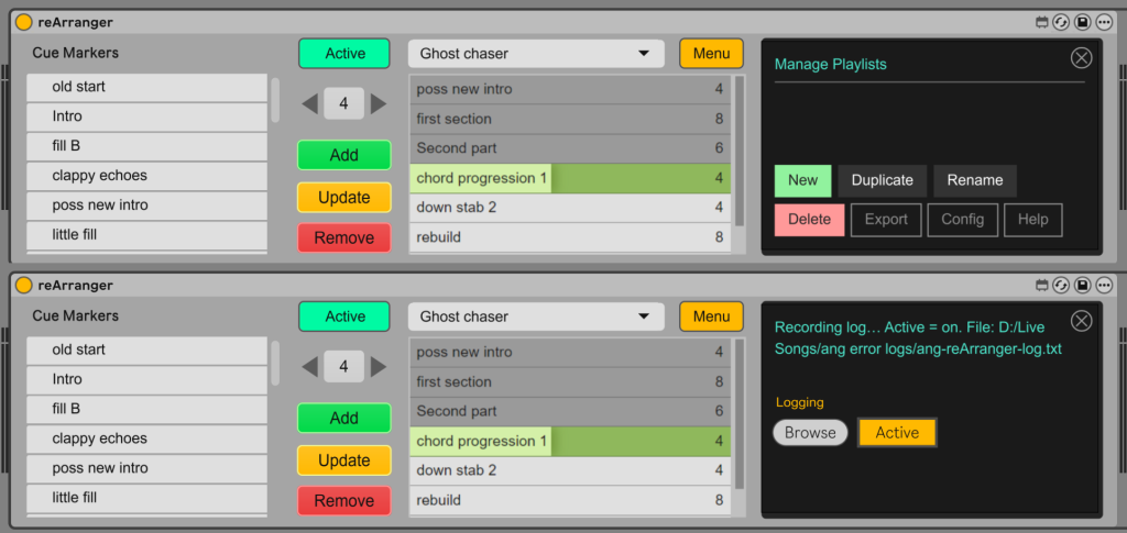 reArranger - Ableton Arrangement Device